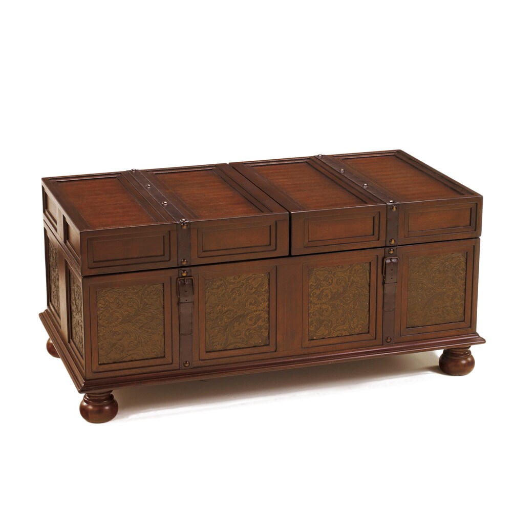 Signature Designs by Ashley McKenna Dark Brown Storage Cocktail Table