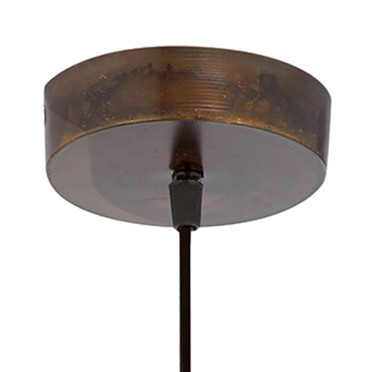Sigrid River of Goods Antique Bronze Metal Bowl-Shade Pendant Lamp - 11" x 11" x 11.25/70.25"