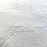 Silent Soft Premium Viscose Waterproof Hypoallergenic Mattress Protector - White