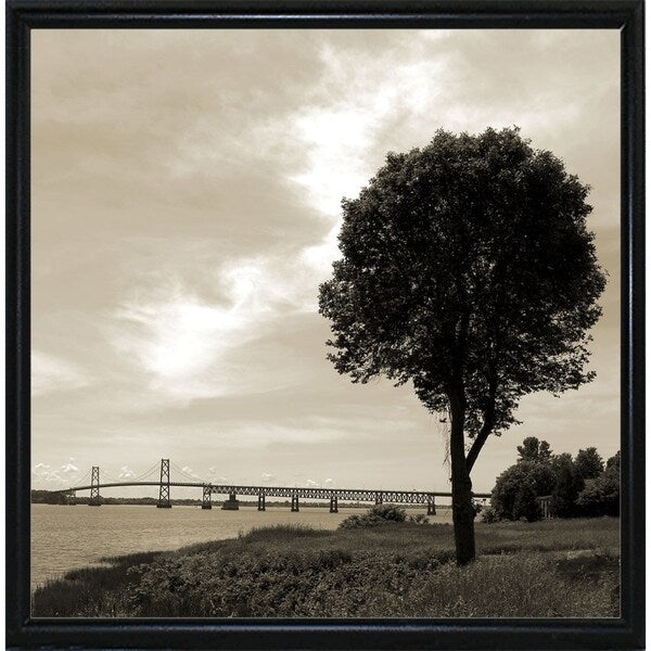 Silhouette II-WILWAY109792 Framed Print 24"x24" by Willow Way Studios, Inc.