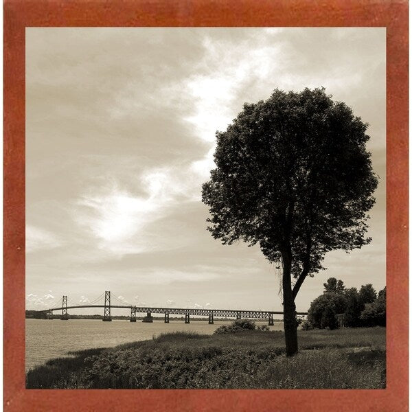 Silhouette II-WILWAY109792 Framed Print 24"x24" by Willow Way Studios, Inc.