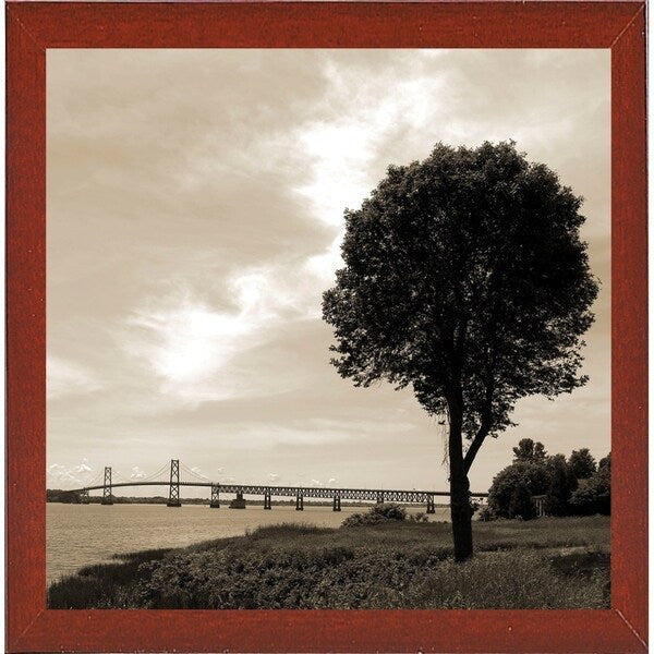 Silhouette II-WILWAY109792 Framed Print 24"x24" by Willow Way Studios, Inc.
