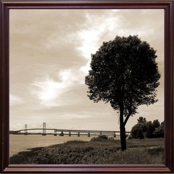 Silhouette II-WILWAY109792 Framed Print 24"x24" by Willow Way Studios, Inc.