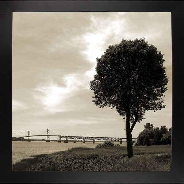 Silhouette II-WILWAY109792 Framed Print 24"x24" by Willow Way Studios, Inc.