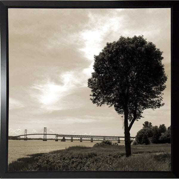 Silhouette II-WILWAY109792 Framed Print 24"x24" by Willow Way Studios, Inc.