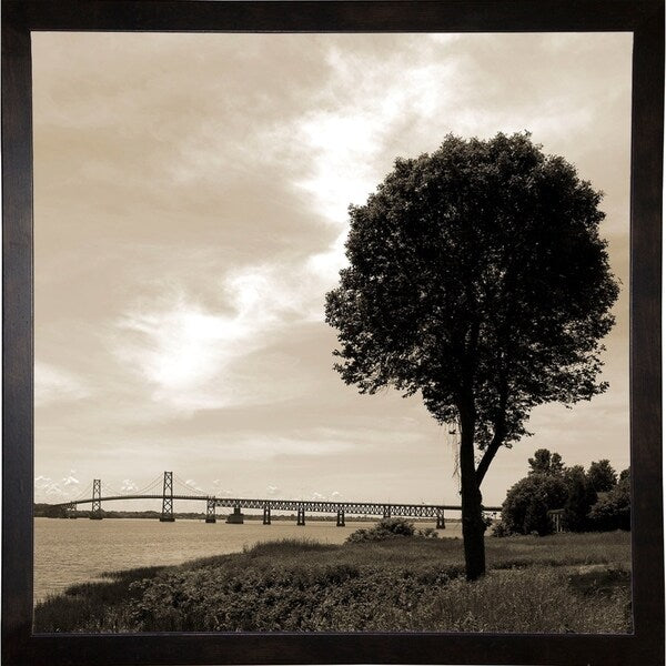 Silhouette II-WILWAY109792 Framed Print 24"x24" by Willow Way Studios, Inc.