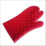 Silicone 3-finger Oven Mitt Glove
