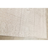 Silk Modern Geometric Oriental Area Rug Handmade All-Over Carpet - 7'8" x 9'9"