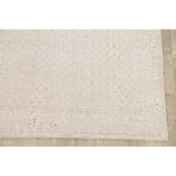 Silk Modern Geometric Oriental Area Rug Handmade All-Over Carpet - 7'8" x 9'9"
