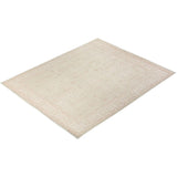 Silky Oushak, Hand Knotted Area Rug - 8' 0" x 9' 10" - 8' x 10'