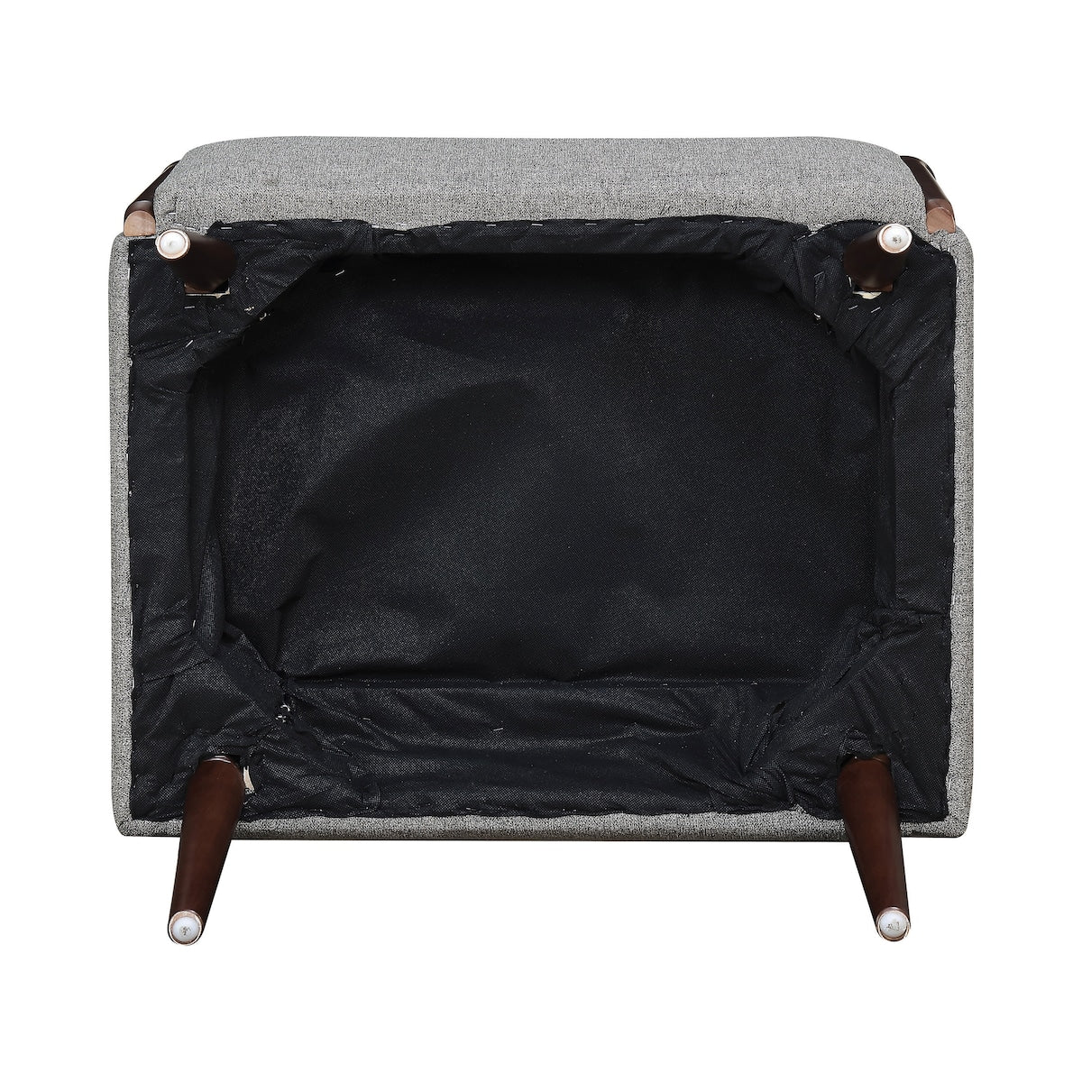 Sillen Grey and Brown Upholstered Accent Chair
