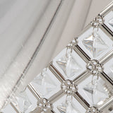 Silver Orchid Ashland 27" Metal Table Lamp with Crystal Beads (Set of 2)