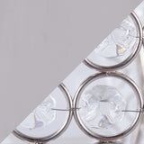 Silver Orchid Ashland 27" Metal Table Lamp with Crystal Beads (Set of 2)
