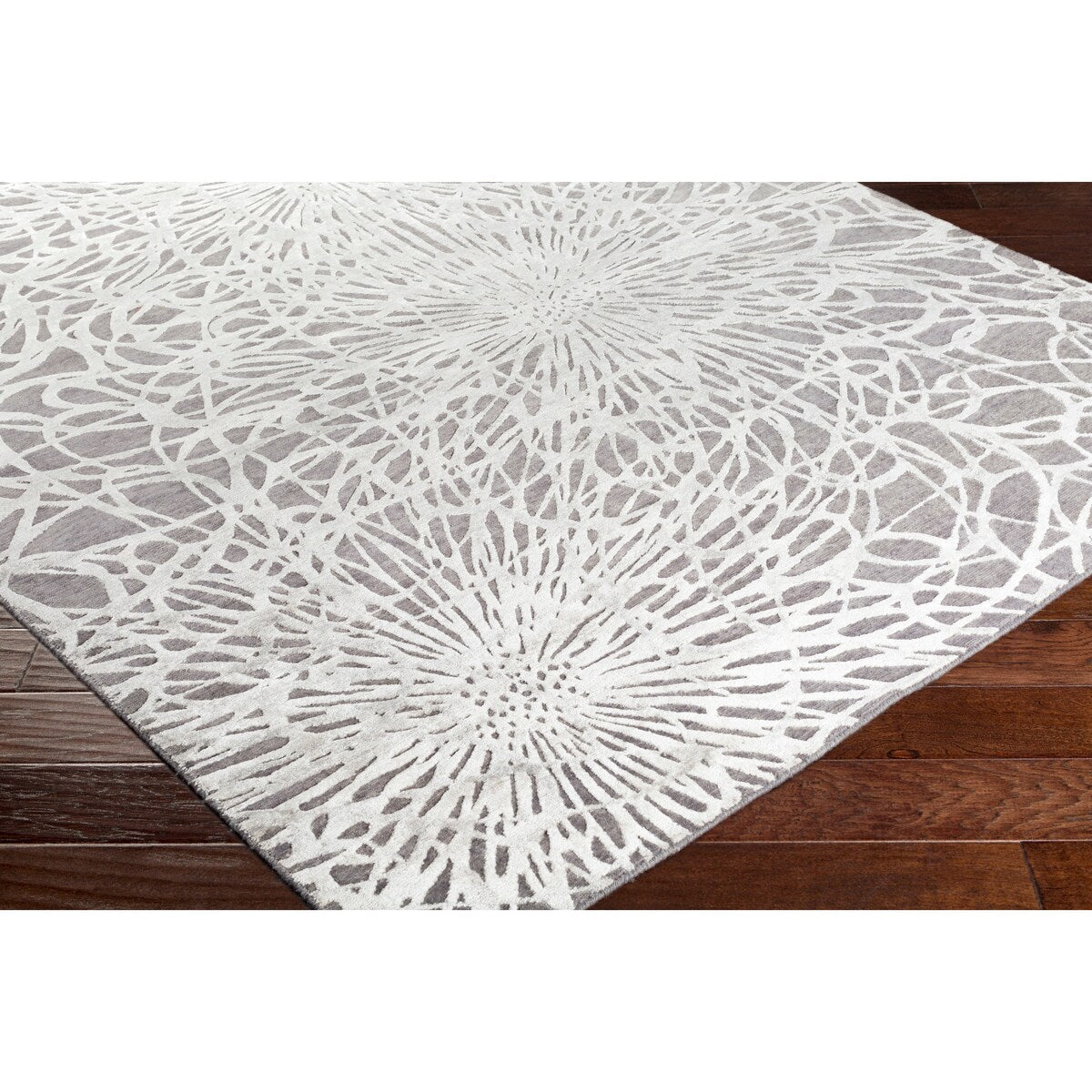 Silver Orchid Billings Hand Knotted Indoor Area Rug