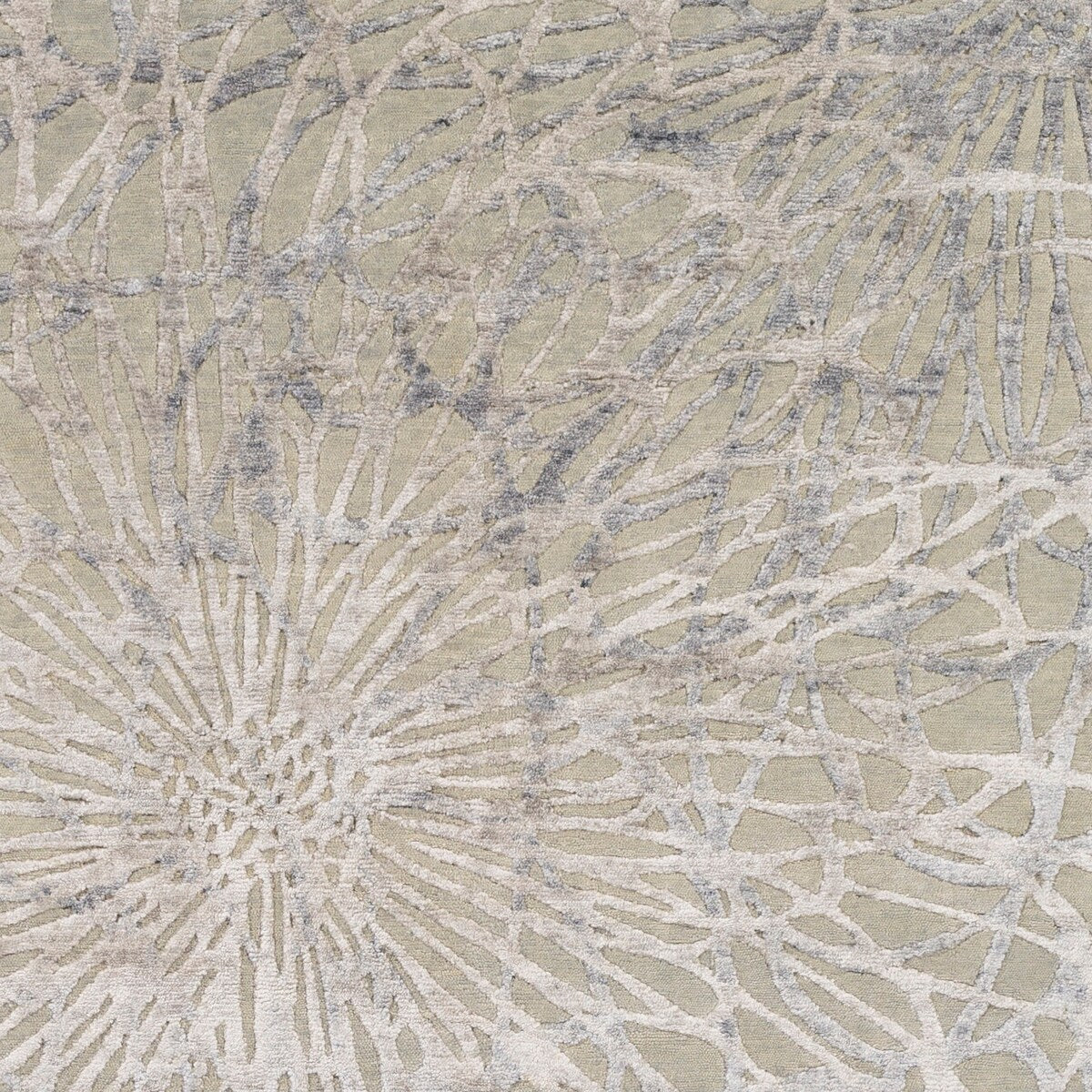 Silver Orchid Billings Hand Knotted Indoor Area Rug