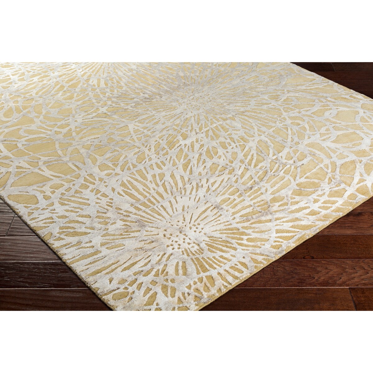 Silver Orchid Billings Hand Knotted Indoor Area Rug