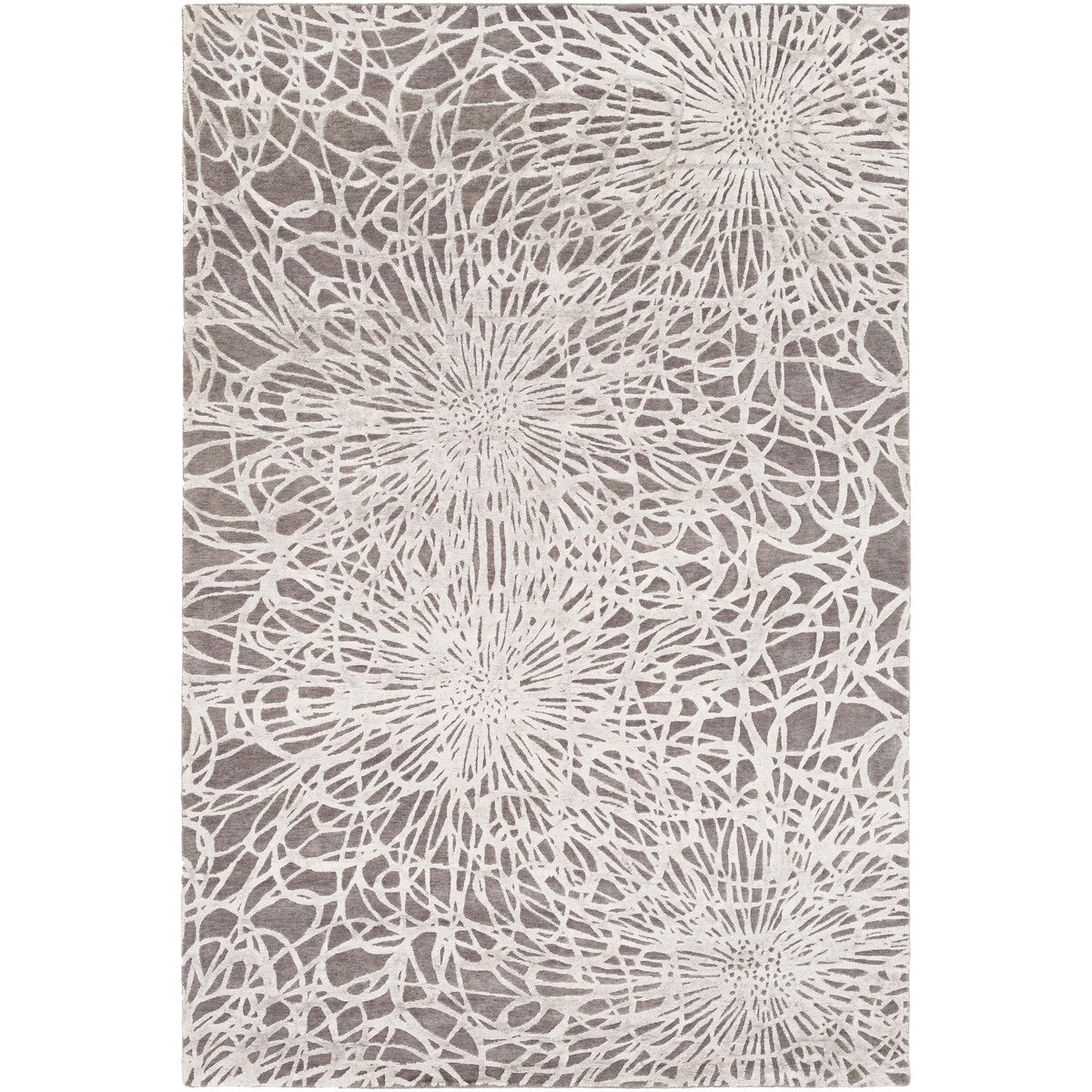 Silver Orchid Billings Hand Knotted Indoor Area Rug