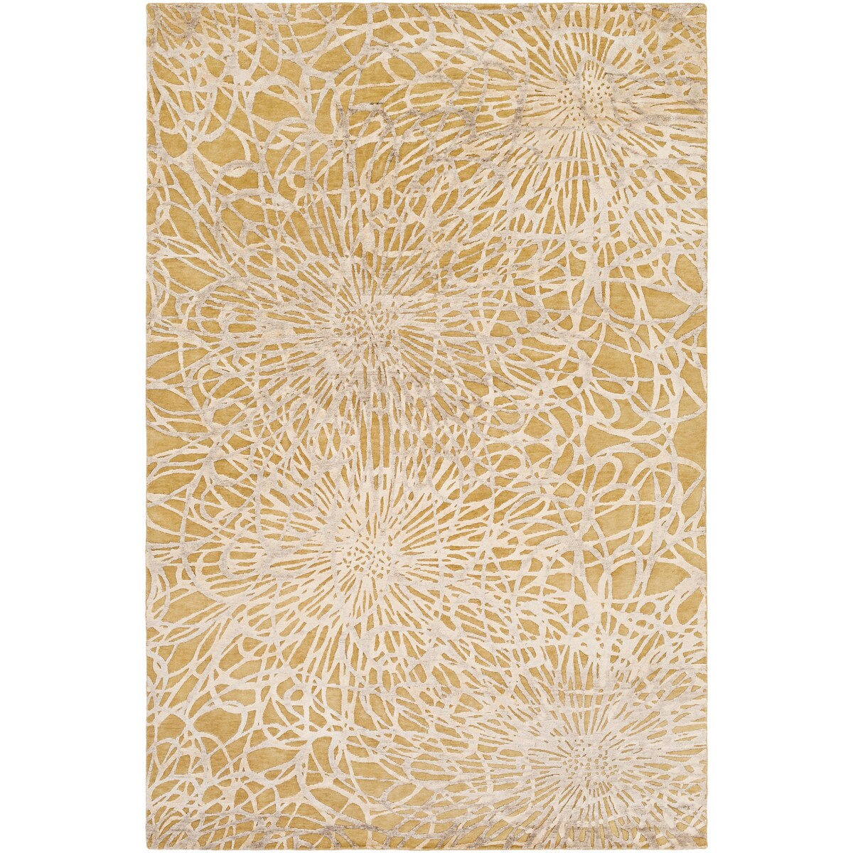 Silver Orchid Billings Hand Knotted Indoor Area Rug