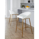 Silver Orchid Livesey 26-inch Glam Counter Stool (Set of 2)