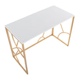 Silver Orchid Loretta Desk