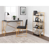 Silver Orchid Loretta Desk