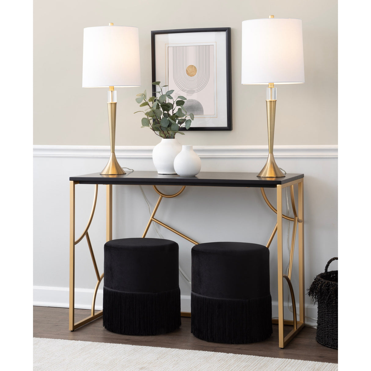Silver Orchid Loretta Desk