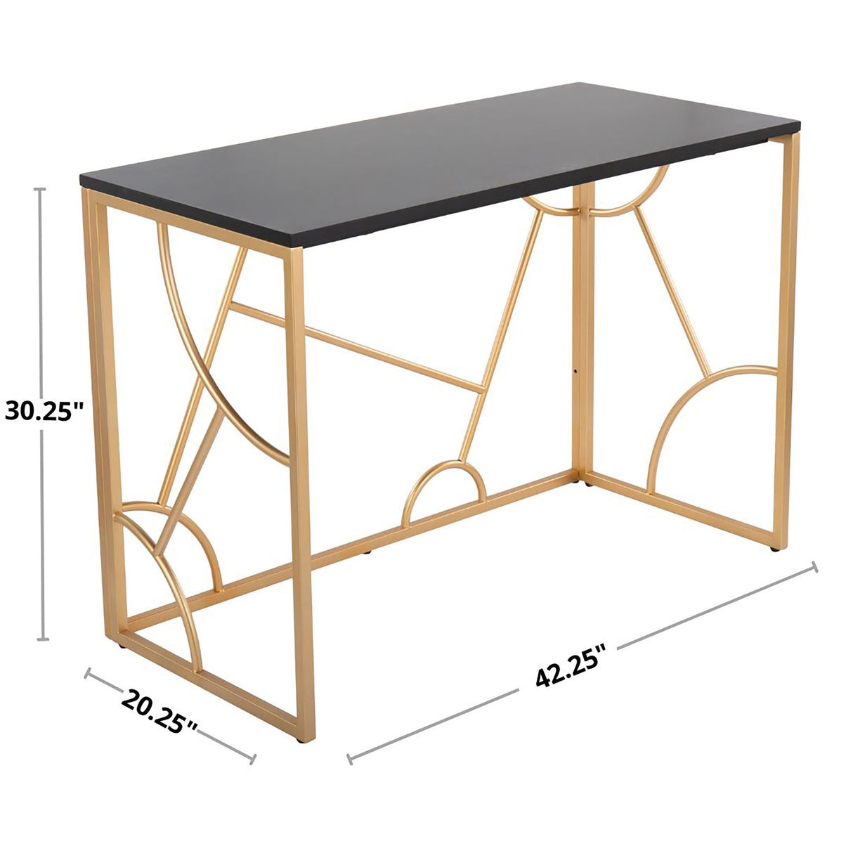 Silver Orchid Loretta Desk