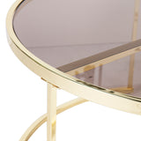 SEI Furniture Marlei Modern 2-Piece Nesting Coffee Table