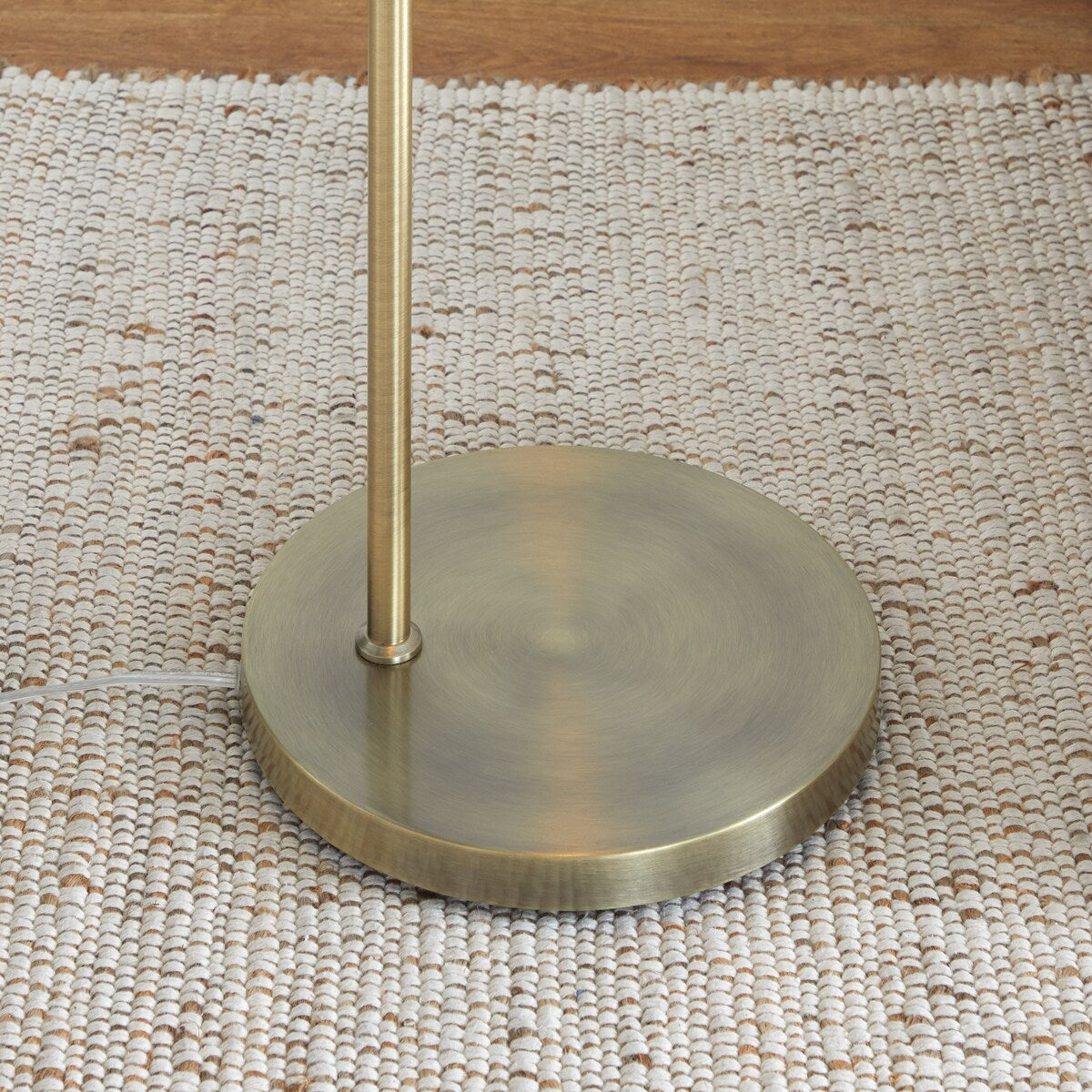 Silver Orchid Sadie 65" Metal Floor Lamp with Pleated Shade