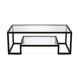 Silver Orchid Solm Blackened Bronze Coffee Table