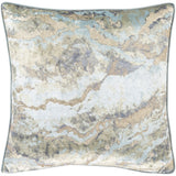 Artistic Weavers Silver Orchid Thompson Velvet 18-inch Poly or Feather Down Throw Pillow