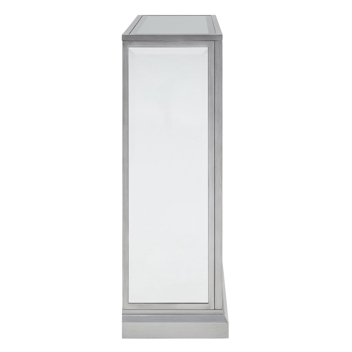 SEI Furniture Tranton Glam Mirror Electric Fireplace - N/A