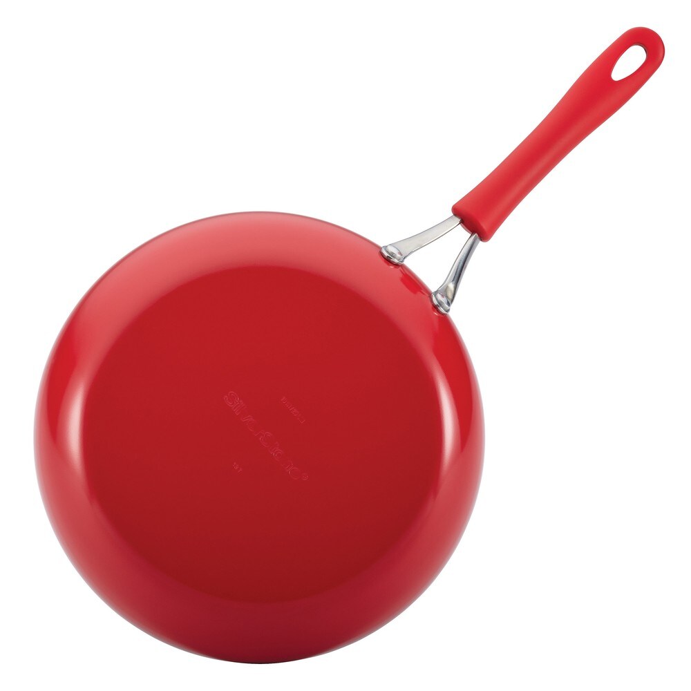SilverStone Ceramic CXi Nonstick 8-inch Deep Chili Red Skillet