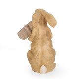 Silverbow Outdoor Rabbit Garden Statue by Christopher Knight Home - 18.25" L x 16.00" W x 28.25" H