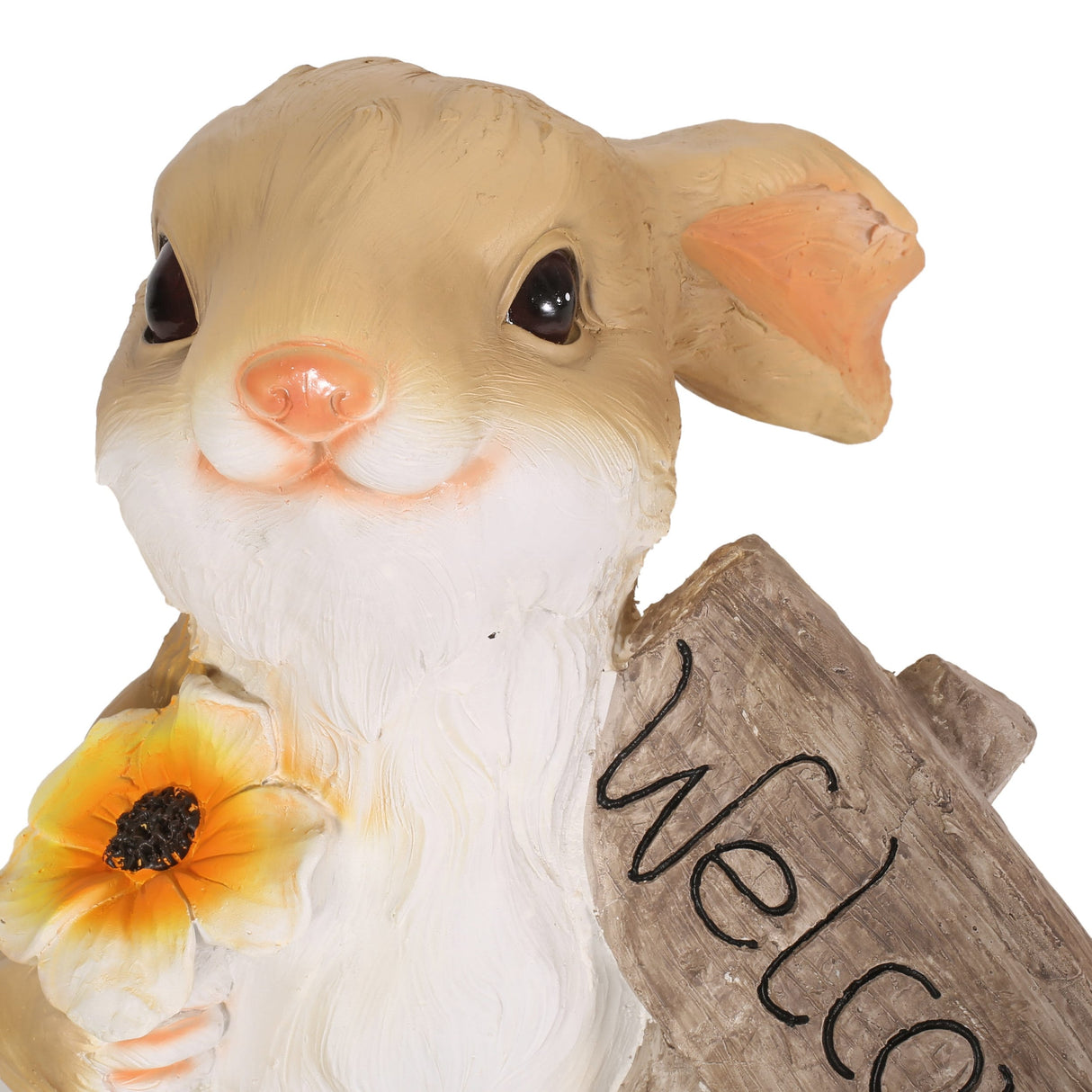 Silverbow Outdoor Rabbit Garden Statue by Christopher Knight Home - 18.25" L x 16.00" W x 28.25" H