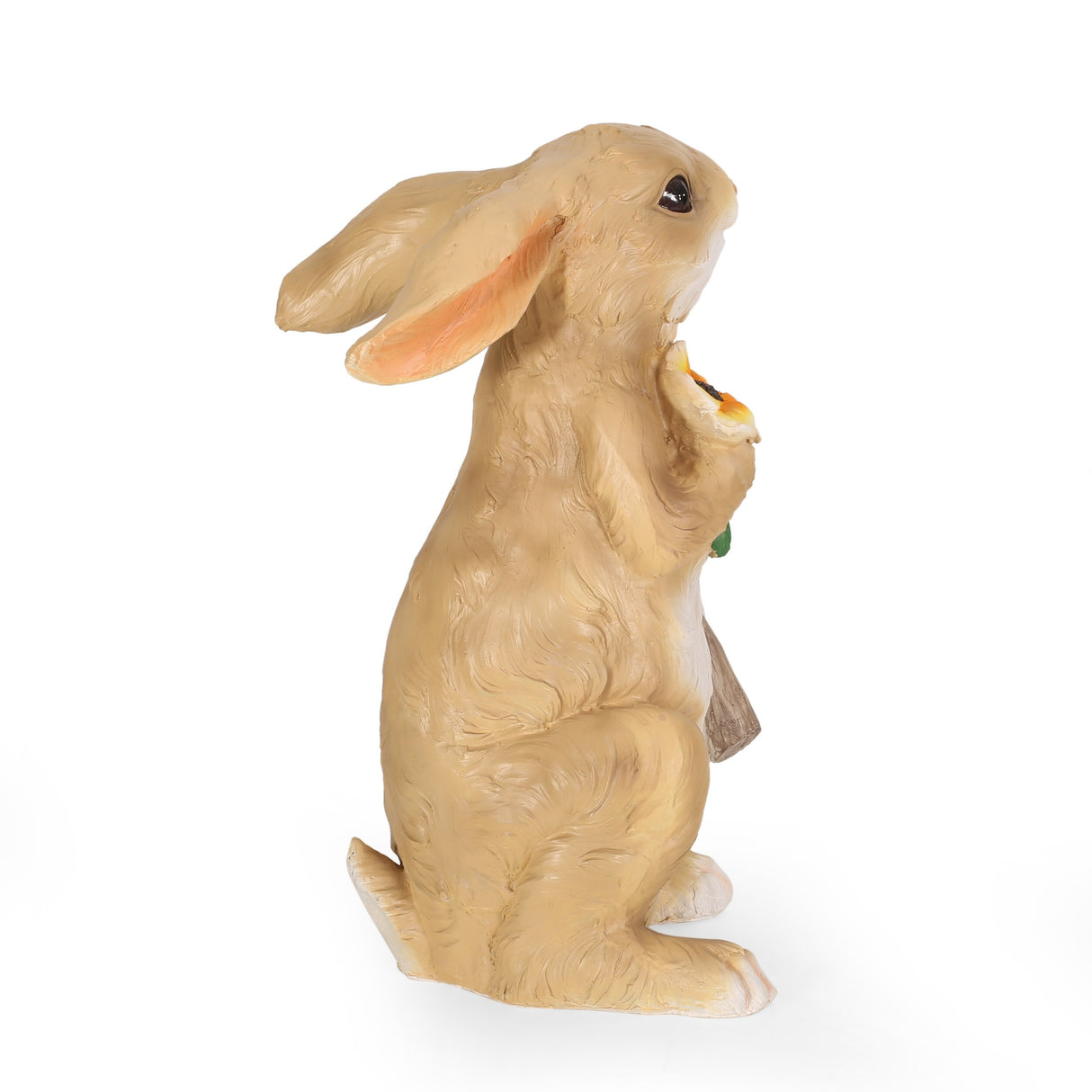 Silverbow Outdoor Rabbit Garden Statue by Christopher Knight Home - 18.25" L x 16.00" W x 28.25" H