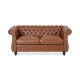 Silverdale Chesterfield 2-piece Living Room Set by Christopher Knight Home