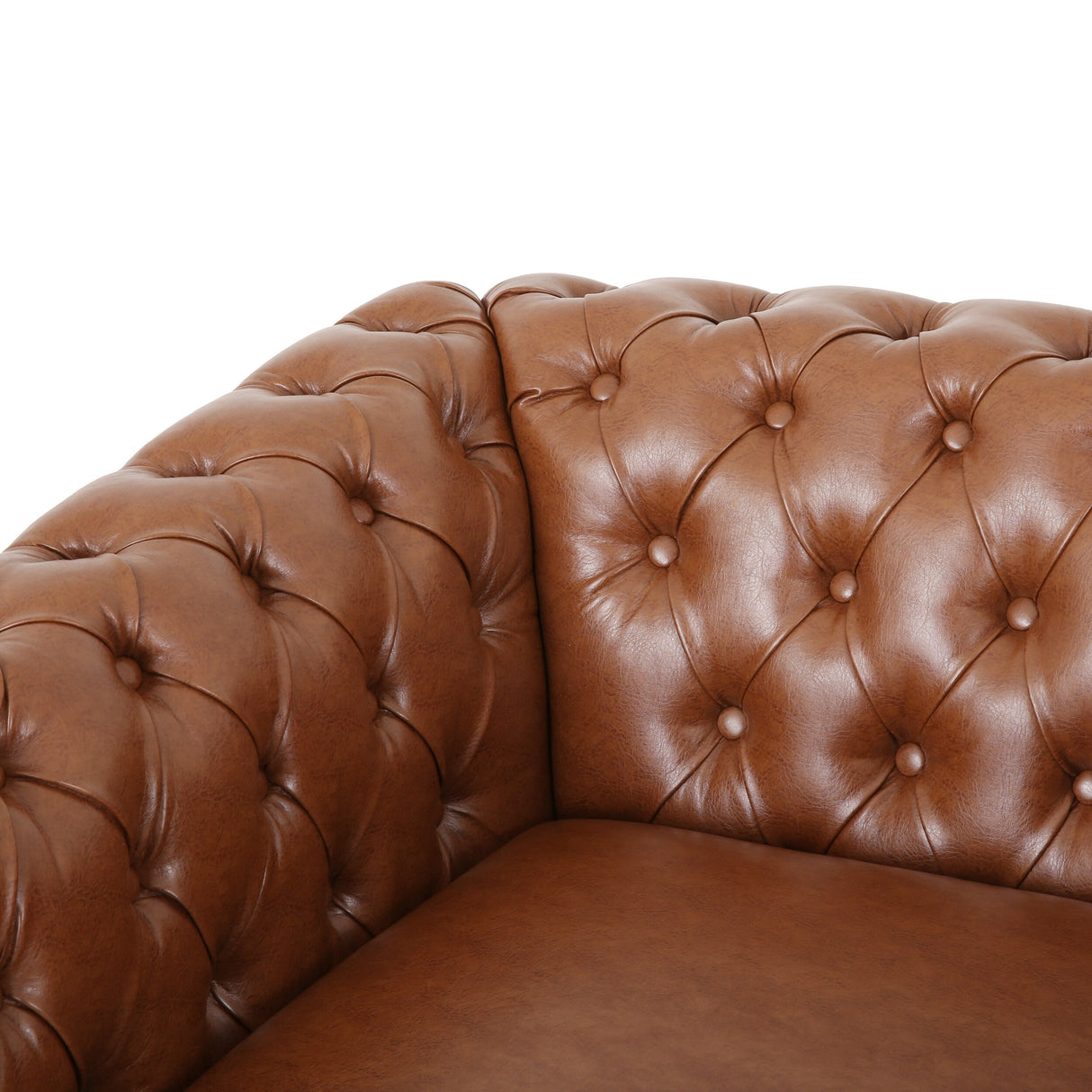 Silverdale Traditional Chesterfield Club Chairs (Set of 2) by Christopher Knight Home