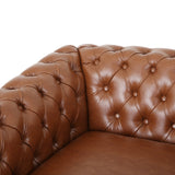 Silverdale Traditional Chesterfield Club Chairs (Set of 2) by Christopher Knight Home
