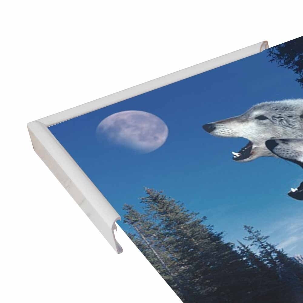 Silvery Moon-GORSEM65380 Print 15.5"x11.5" by Gordon Semmens