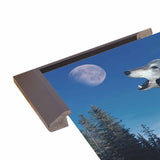Silvery Moon-GORSEM65380 Print 15.5"x11.5" by Gordon Semmens