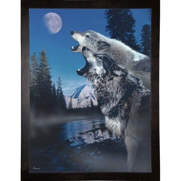 Silvery Moon-GORSEM65380 Print 15.5"x11.5" by Gordon Semmens