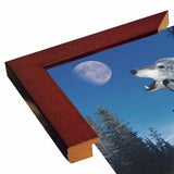 Silvery Moon-GORSEM65380 Print 15.5"x11.5" by Gordon Semmens