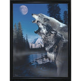 Silvery Moon-GORSEM65380 Print 15.5"x11.5" by Gordon Semmens
