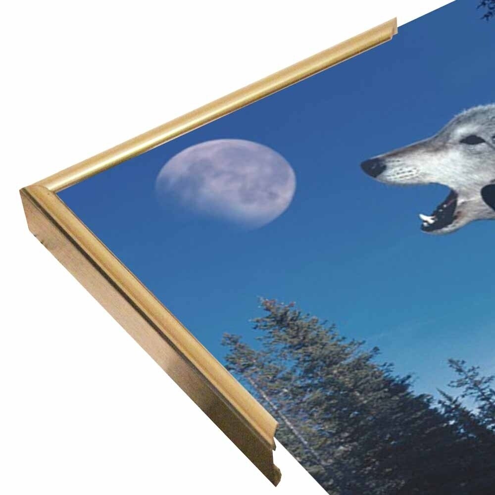 Silvery Moon-GORSEM65380 Print 15.5"x11.5" by Gordon Semmens