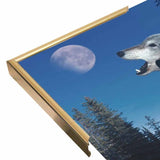 Silvery Moon-GORSEM65380 Print 15.5"x11.5" by Gordon Semmens