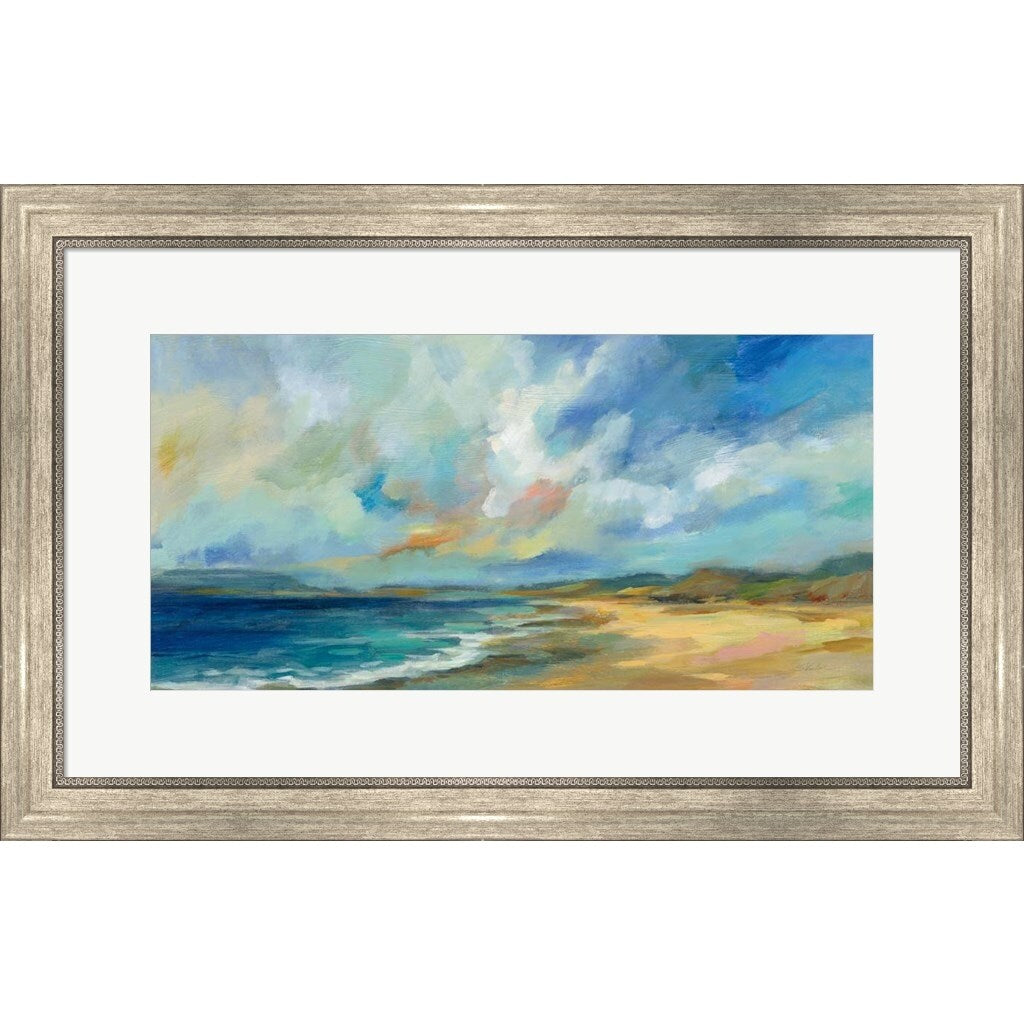 Silvia Vassileva 'Sunny Bay' Framed Art