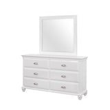 Simmons Casegoods Cape Cod Collection Dresser With Mirror