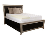 Simmons Curv 4-inch Memory Foam and 1.5-inch Fiber Mattress Topper