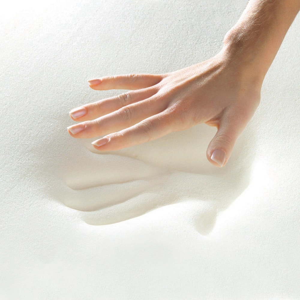 Simmons Curv 4-inch Memory Foam and 1.5-inch Fiber Mattress Topper